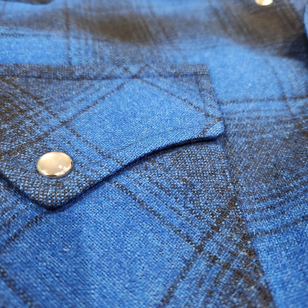 Vintage Pendelton Wool Shirt USA Made L - Picture 3 of 4